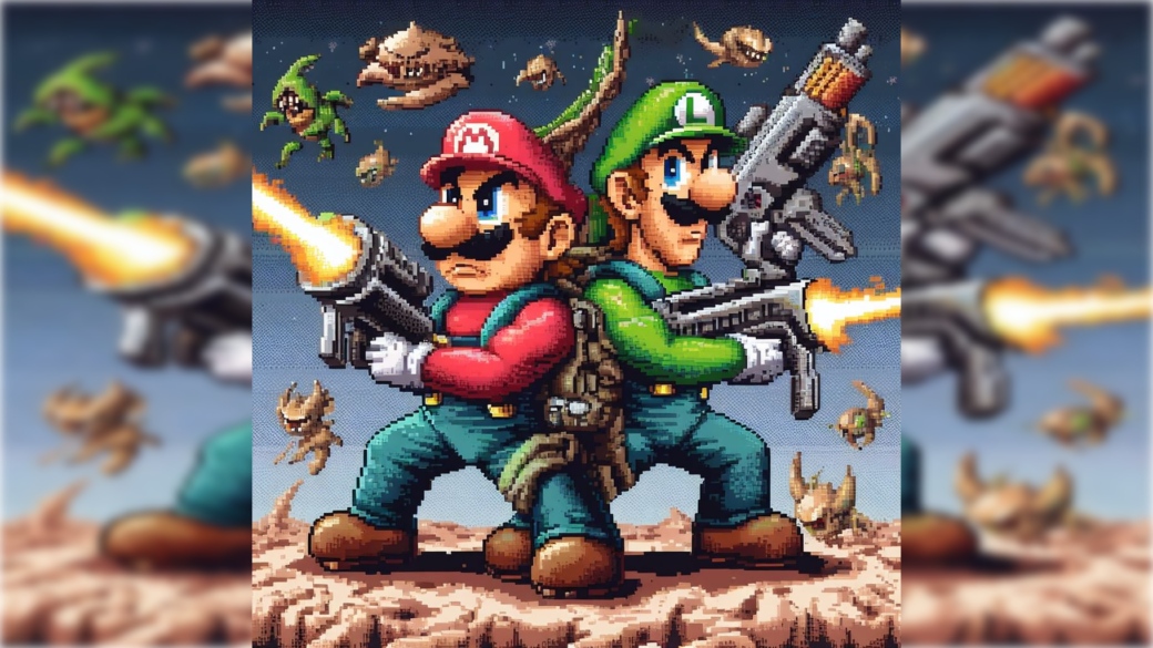 Mario Brothers Contra