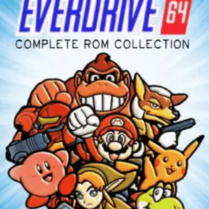 Everdrive-64 N64 Nintendo Full Game ROM Collection on MicroSD
